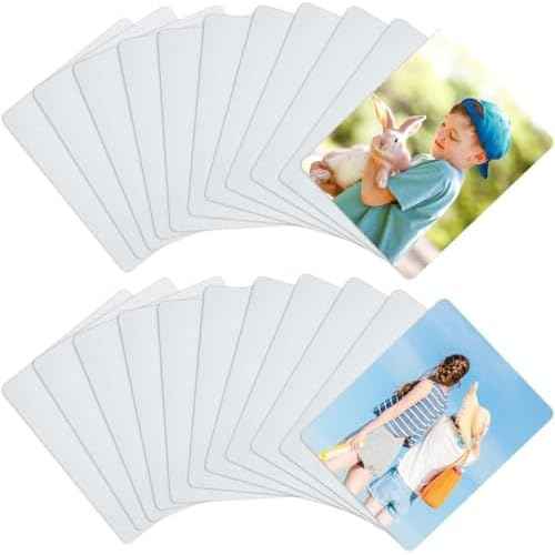 100Pcs Sublimation Mouse Pads Blanks White Mouse Mat Bulk for Sublimation Transfer Heat Press Printing DIY Crafts Mousepad for Custom with Non Slip Bottom,22 x 18 x 0.2 cm