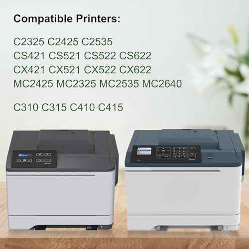 78C0W00 Waste Toner Bottle 1 Pack - Replacement for Lexmark C2535 C2325 C2425 CX522 CX625 CX421 CX622 MC2425 MC2535 MC2325 Printer, Compatible for Xerox 008R13325 Container C310 C315 C410 C415 Printer