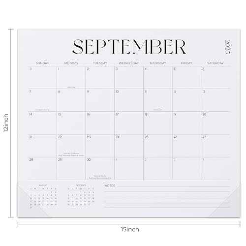 Magnetic Wall Calendar 2025-2026, 16 Month Monthly Calendar from September 2025 to December 2026, 13¡± x 11¡±, Academic Fridge Calendar for Home & Office Organization