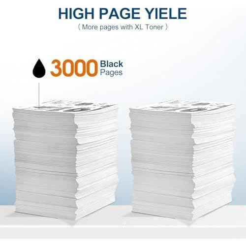 TN830XL Toner Cartridge Replacement for Brother TN830XL TN830 TN-830 TN830 XL TN-830XL Work with Brother HL-L2460DW DCP-L2640dw HL-L2405w HL-L2400D HL-L2480DW MFC-L2820DW Printer (1 Black)