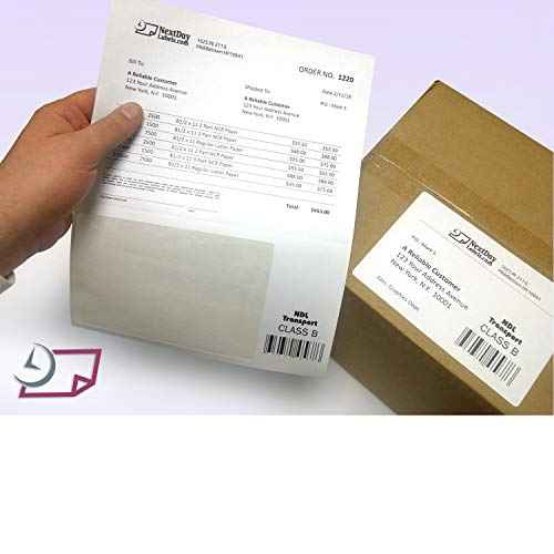 NextDayLabels - 8-1/2" x 11 24# Integrated Label Form with a 6x4 on Bottom Left (500)