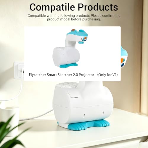 XLEYMFO Replacement Power Adapter for Flycatcher Smart Sketcher 2.0 V1 Projector