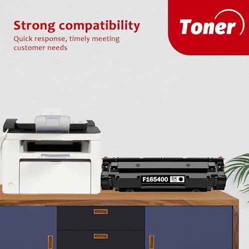 F165400 Black Toner Cartridge (1-Pack) - PINOS Compatible F165400 Cartridge Replacement for Canon F165400 Black Toner Cartridge Work with F165400 Printer