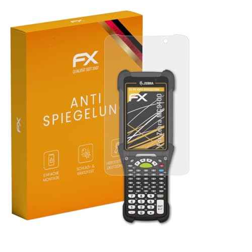 atFoliX Screen Protector compatible with Zebra MC9400 Screen Protection Film, anti-reflective and shock-absorbing FX Protector Film (2X)