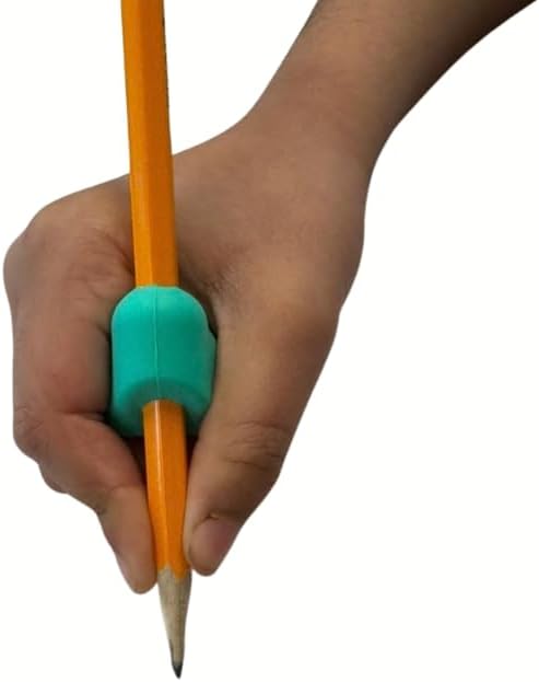 Webster Pencil Grip - Supports Open Thumb-Index Space for Handwriting Readiness | Pack of 3