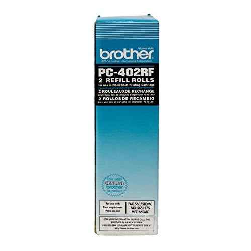 Brother Printers 2 Refill Rolls For Use IN PC402 Ppf-560 580Mc MFC-660Mc