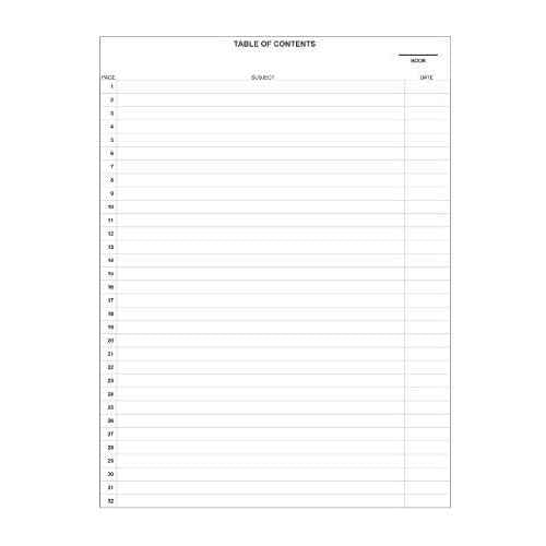 BookFactory Log Book/Multipurpose Log Book - 240 Pages, 8'' x 10'', Black Cover, Section Sewn Hardbound (Made in USA)