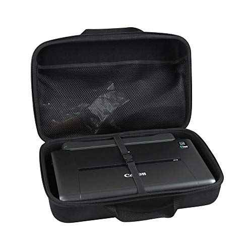 Hermitshell Hard Travel Case for Canon PIXMA TR160 / TR150 / iP110 Wireless Mobile Printer (Case for Canon TR160 / TR150 / iP110 + Battery)