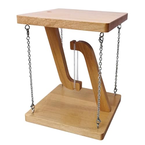 Tensegrity Tabletop Ornament and Speaker/Plant Stand – Wooden Educational Toy