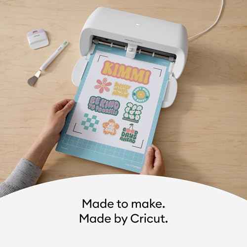 Cricut Printable Sticker Paper - 50 count, US Letter Size (8.5in x 11in)