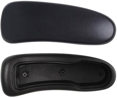 Armrest Replacement Pads for Herman Miller Aeron Classic (Graphite/Black) – 1 Pair