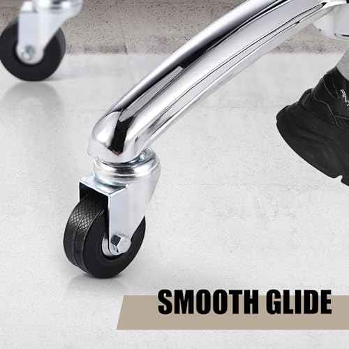 Office Chair Mat for Hardwood Floors, 3.2mm Thick 47" x 30" Heavy Duty Hard Desk Chair Mat, Clear Polycarbonate Hard Floor Protector for Rolling Chairs, Easy Glide and Ship Flat