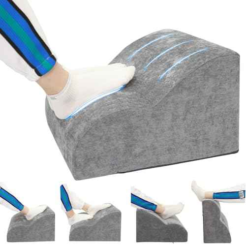 Foot Rest for Under Desk at Work.Multifunctional 3-Tier Foot Stool,with Washable Footrest.for Under Desk,Office Chair Gaming Chair & Sofa,Leg Elevation Pillow,Supports Posture -Dark Grey