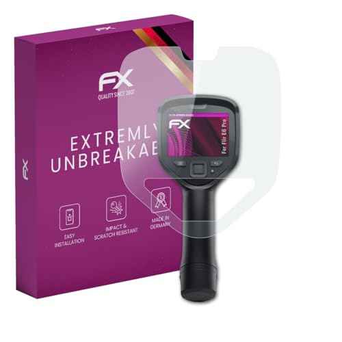 atFoliX Plastic Glass Protective Film compatible with Flir E6 Pro Glass Protector, 9H Hybrid-Glass FX Screen Protector