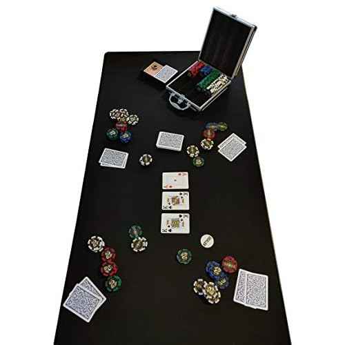 4XL EMP Full Desk Gaming Mouse Pad (54"x24"x0.16"), Huge Oversize Giant Mouse Pad, Extended Black Smooth Fabric Cloth with Stitched Edges