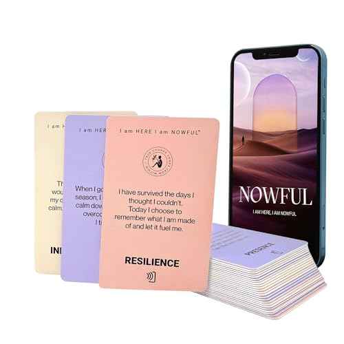 Smart Affirmation Cards ? Daily Mindfulness, Motivation & Self Care Deck with Phone Tap App for Personalized Guidance, Emotional Clarity & Positive Rituals