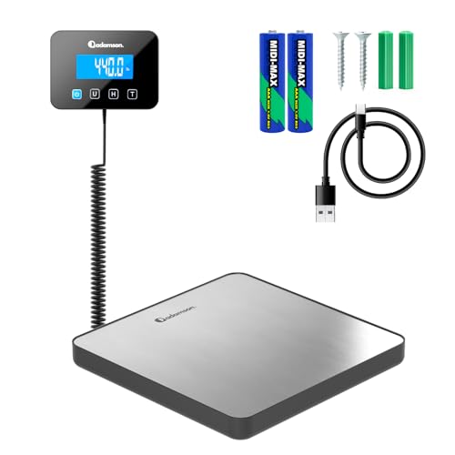 Digital Parcel Scale 200kg/440lbs with Tare Hold Function for Shipping & Office