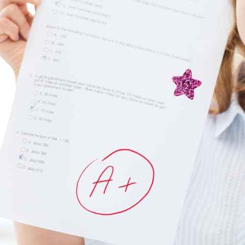 500 Pcs Star Smiley Stickers for Rewarding Student Behaviour, 8 Colour Glitter Star Stickers for Teachers, Student Behaviour Sheets, Handbooks, Greeting Card Decorations (1 Pack)