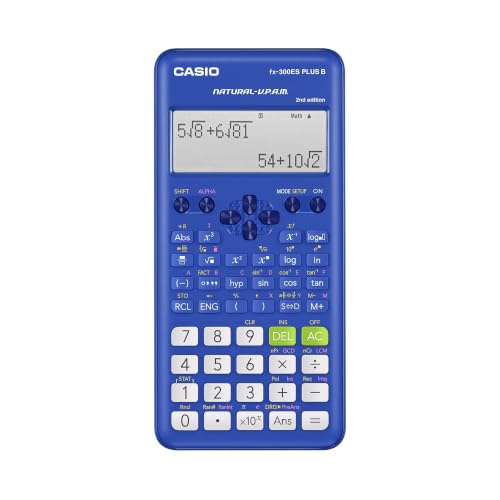 Casio FX-300ESPLSBBU Scientific Calculator with Natural Textbook Display