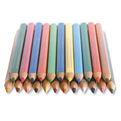Faber-Castell Jumbo Grip Colour Pencils Tin