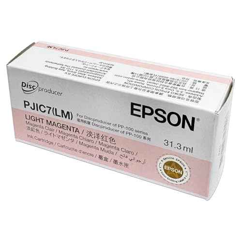 Digital Light Magenta Ink Cartridge (1-Pack) for DiscProducer PP-100, PP-50, PP-100II, PP-100N, PP-100BD, PP-100AP in Retail Packaging