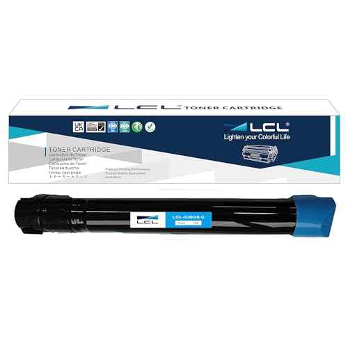LCL C8030 C8035 C8045 C8055 Toner Cartridge Replacement for Xerox AltaLink C8030 C8035 C8045 C8055 C8070 006R01698 6R1698 High Yield (1-Pack, Cyan)