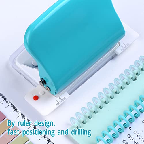 Binding Machine, Metal 10 Hole Punch Spiral Binding Machine, Easy to Use, for Making 26 Holes on B5 Paper, 30 Holes on A4, 20 Holes on A5 Book, Paper for Books, Notebooks,