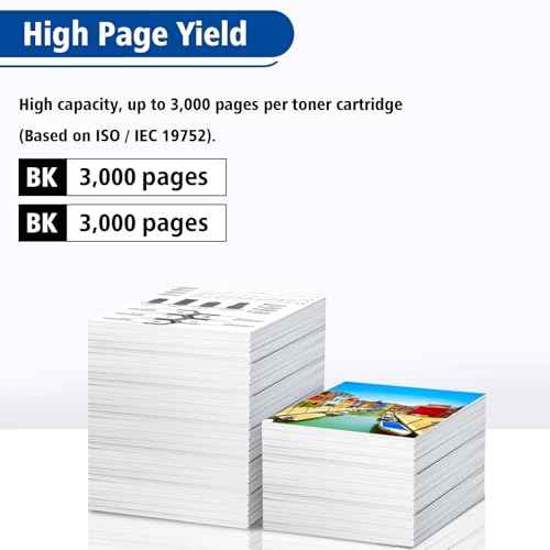 TN830XL Toner TN-830 Toner HL-L2460DW DCP-L2640DW MFC-L2820DW MFC-L2900DW HL-L2405W MFC-L2807DW MFC-L2760DW HL-L2400D Printers TN830/XL/V Toner (2 Black)