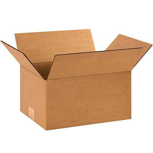 Boxes Fast | Shipping Boxes Small 12"L x 9"W x 6"H, 25-Pack | Corrugated Cardboard Box for Packing, Moving and Storage
