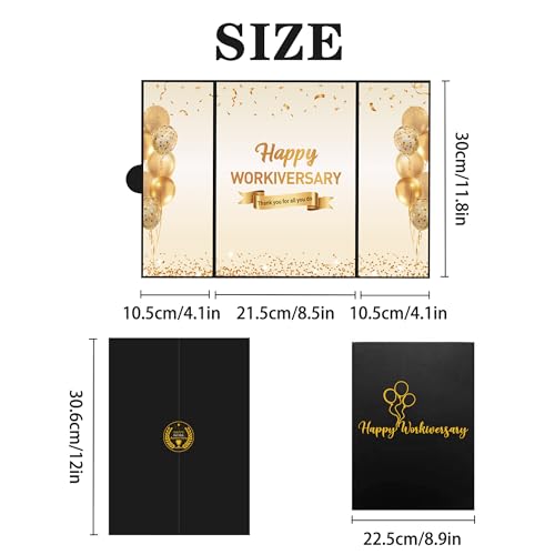 Black Gold Happy Workiversary Alternative Signature Guest Book – DARUNAXY (Variation: Black Gold)