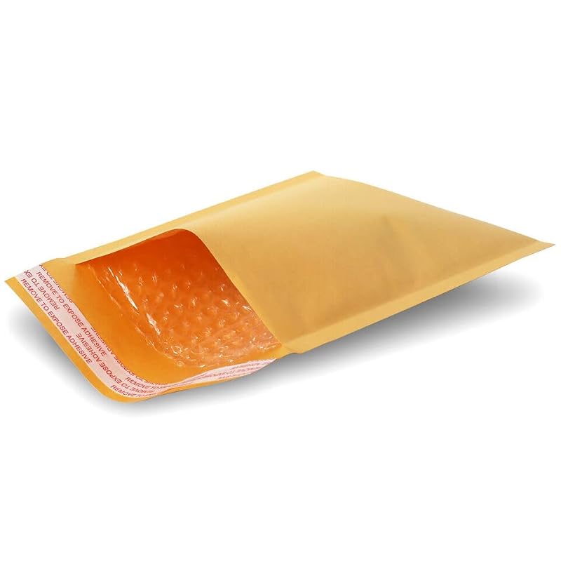 DowDew Kraft Bubble Mailers #0 6x9 Inch – 10 Pack Padded Shipping Envelopes