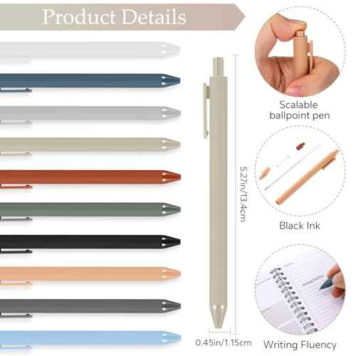 20 Set Employee Appreciation Gift School Weekly to Do List Spiral Planner Notebook with Sticky Note Ballpoint Pen Thank You Gift for Student Teacher Must Haves Office(Classic Color)