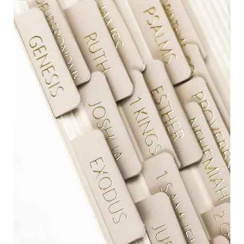 Laminated Bible Tabs for Women and Men,Bible Study Tabs,Bible Study Journaling Supplies,Bible Book Index Tabs