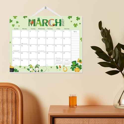 GuassLee Desk Calendar 2026-2028,36 Months 22" x 17" Large Calendar from January. 2026 to December. 2028,Desktop/Wall Monthly Planner with Julian Date and Thick Paper for Office Home School
