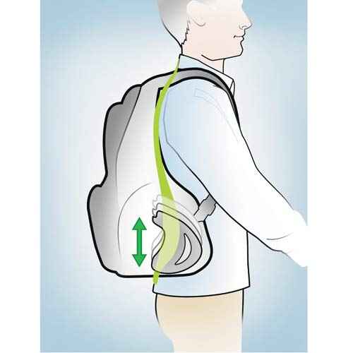 Kensington Contour Computer Backpack for 16" Laptops (K62238B), Black
