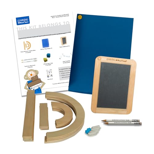 Learning Without Tears Capital Letter & Number Practice Kit for Early Learners
