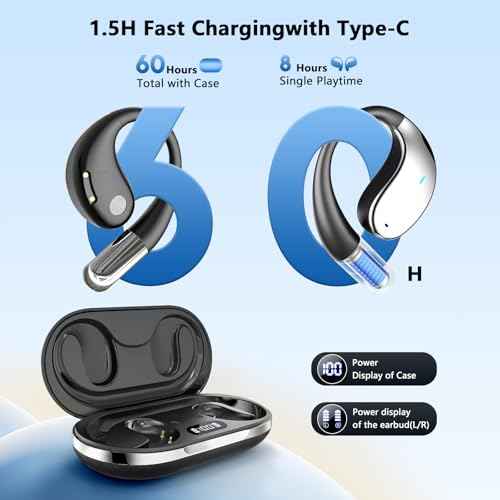 AI Translation Earbuds Real Time,144 Language Translator Earbuds, audifonos traductores ingl?s espa?ol, Translating Device with 5.4 Bluetooth for Travel Business Learning
