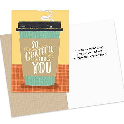 Hallmark Business Bulk 25 Pack Assorted Appreciation Cards for Employees (Talented & Appreciated), 5 x 7 Cards, Messages Inside, Envelopes Included