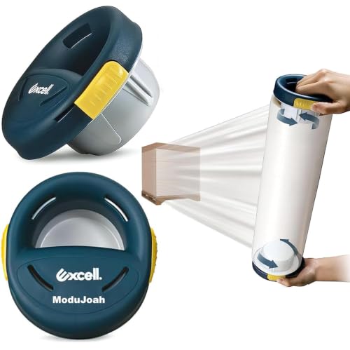 MDJ by Excell Stretch Wrap Film Dispenser with a Brake, Hand Saver