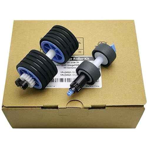 Pickup Roller Kit for Canon DR-M160 DR-M160II DR-C260 DR-C230 DR-C240 Scanner Feed Separation Roller Replacement