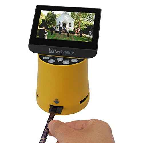 Wolverine Titan 8-in-1 High Resolution 35mm, 127, 126, 110 and APS Film to Digital Converter with 4.3" Screen and HDMI Output
