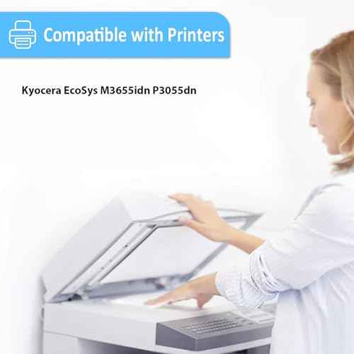 Compatible TK-3182 TK3182 TK 3182 Toner Cartridge 1T02T70US0 Black 21000 Pages for Kyocera M3655idn P3055dn Laser Printers ( Black , 1 Pack )