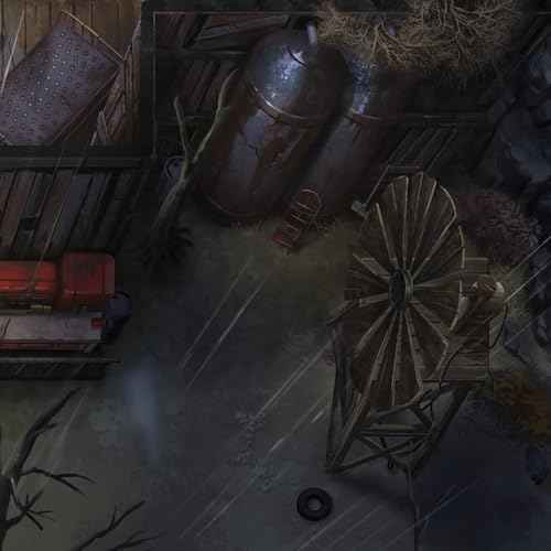 Modiphius Entertainment: Fallout: The Roleplaying Game - Map Pack 2: Wasteland Locales - 32 Page RPG Book & 4 Double-Sided Poster-Sized Maps, Tabletop