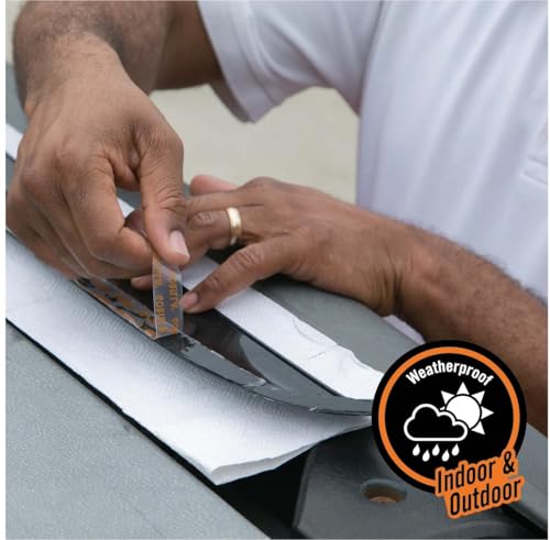 Gorilla Invisible Mounting Tape - Clear Double-Sided Adhesive, Holds 15 lbs, Indoor/Outdoor, 1" x 150"