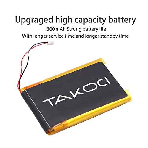 5 Pack Replacement Battery for Jabra Pro 9400 Series Wireless Headset,fits Part Number 14192-00 AHB412434PJ 3.7V 300mAh