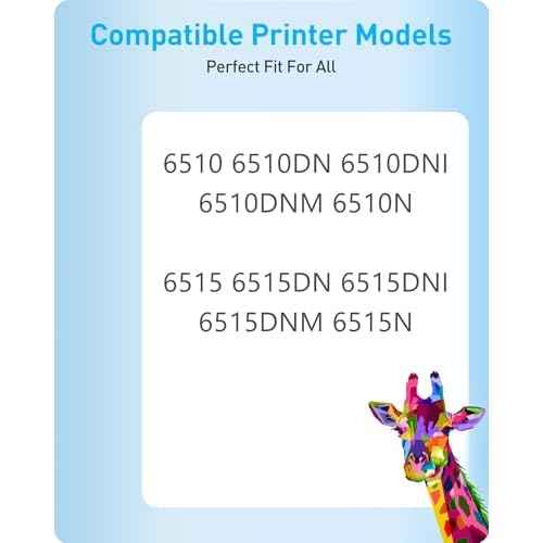 MasaiMara 6510 6515 108R01420 Black Image Drum Unit for Xerox Phaser 6510 6510DN 6510DNI 6510DNM 6510N WorkCentre 6515 6515DN 6515DNI 6515DNM 6515N Printer (Black, 1-Pack)