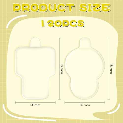 120PCS Adhesive Tape for Sonny Baby, Double Sided Clear Adhesive Pads Custom Fit Replacement, Removable Mini Figure Clear Glue Sticky Putty