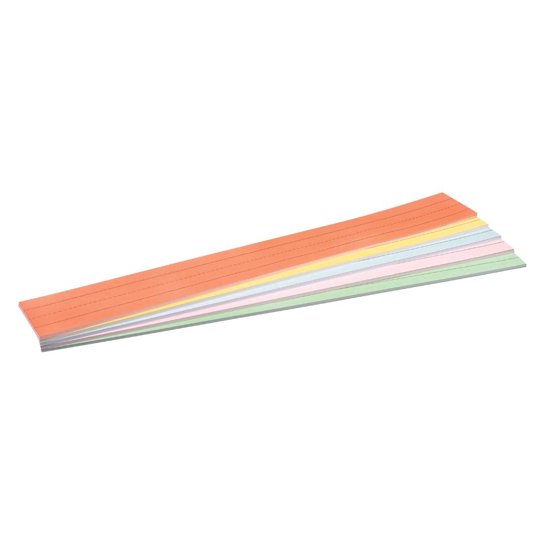 PACON - ASE Pacon Sentence Strips, 24 x 3 Inches, Assorted Colors, 100/Pack (PAC5165)