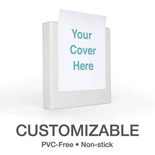 Oxford 3 Ring Binders, Binders for School and Office, 3 Inch ONE-Touch Easy Open D Rings, 3-Sided View Binder Covers, Xtralife Hinge, Non-Stick, PVC-Free, White, 650-Sheet Capacity, 4 Pack (79915)
