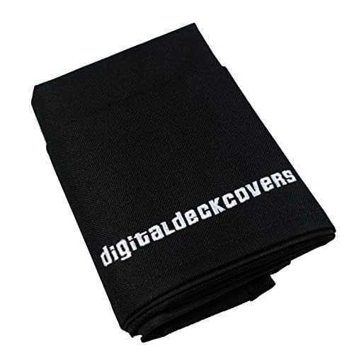 DigitalDeckCovers Scanner Dust Cover & Protector for Epson Perfection 2450, 3170, 3200, 4490, 4870, 4990, V500, V550, V600 & Canon Canoscan 8600F, 8800F, 9000F Photo Scanners (Black)